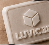 Ejemplo de placa impresa en 3D